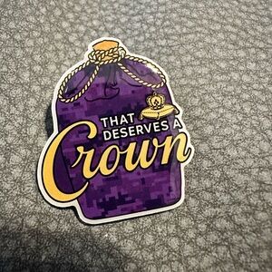 Vintage Crown Royal Brooch Pin